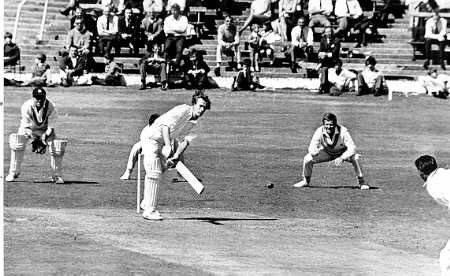 Malcolm Nash batting