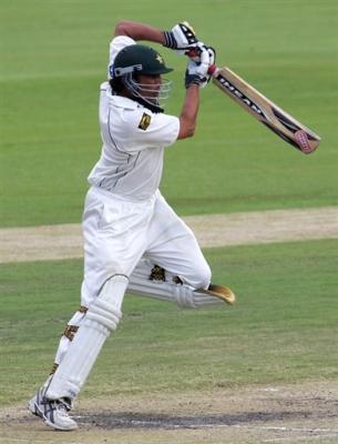 Younis Khan plays a shot