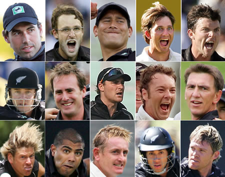 New Zealand team picture for World Cup 2007