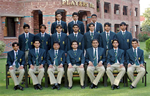 Pakistan Under-19 squad with team officials for the forthcoming tour to Australia