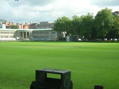 Trinity College, Dublin, view of the ground