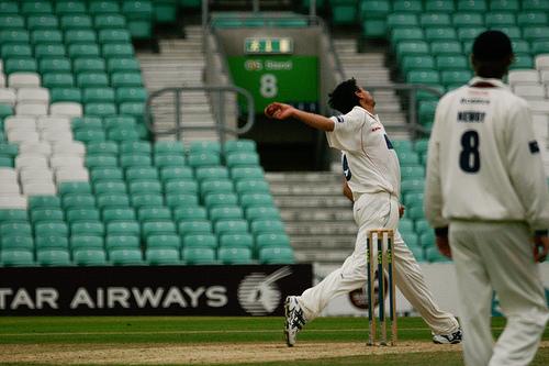 Sajjid Mahmood against Surrey