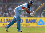 Yuvraj Singh plays a shot