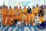 Lahore Lions in a team photograph