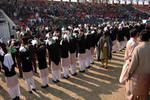 Ceremonies during the ABN-AMRO Cup final