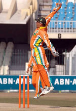 Lahore Lions skipper and wicketkeeper Humayun Farhat