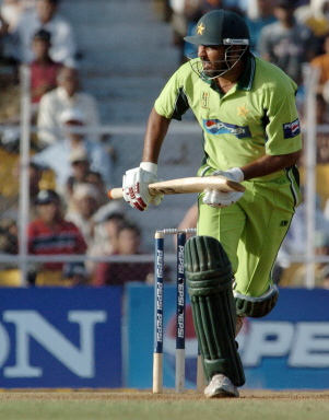 Inzamam took a lot of singles and twos