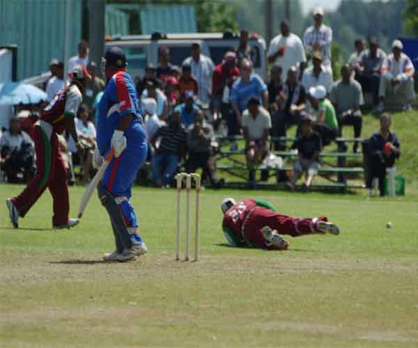 Dwayne Leverock gave good support to Chris Douglas