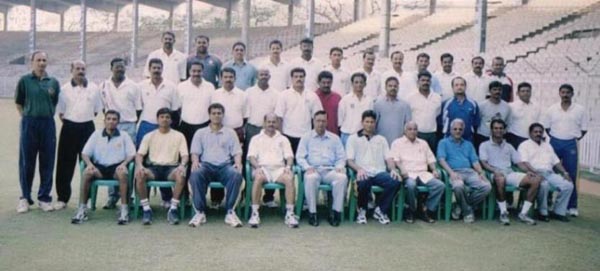 First BCCI Level-I coaches course at Chennai, 2003