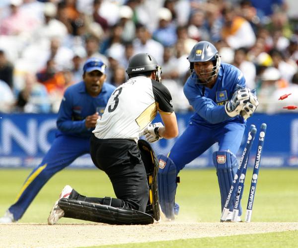 Ross Taylor is stumped