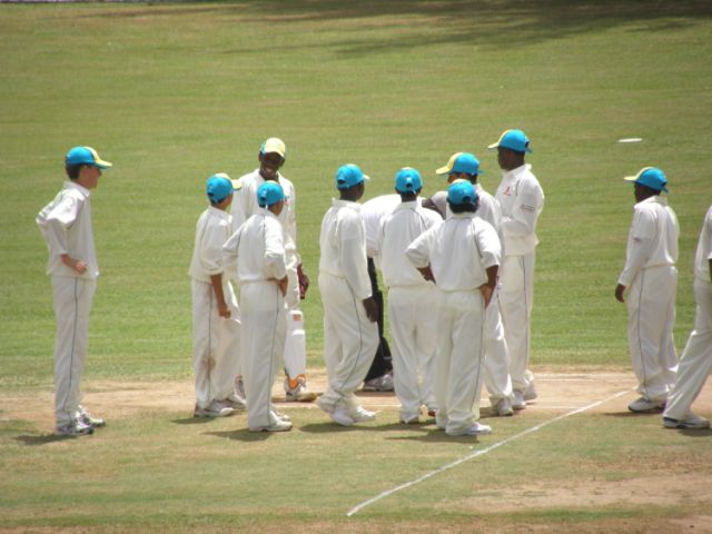 Bahamas celebrate fall of Cayman wicket