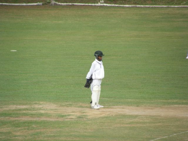 Belize WicketKeeper during the match against team