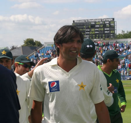 Mohammad Asif celebrates historic win over Australia