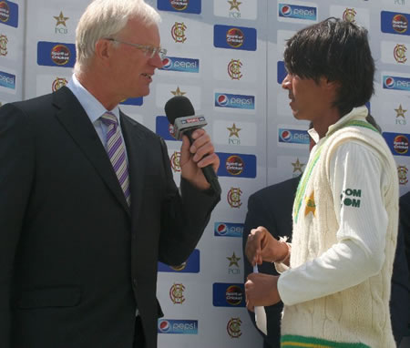 Mohammad Aamer declared Pakistan's Man of the Match