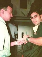 Sachin Tendulkar and D. Giridhar