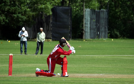 Denesh Ramdin lbw against Afghanistan