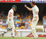 Tim Southee removed David Warner for 1 with his first ball