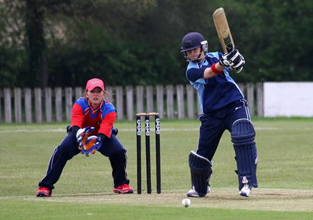 All-rounder Arran Brindle cover driving