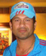 Portrait of Sachin Tendulkar