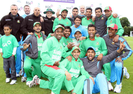 Bangladesh who won the RSA Twenty20 Series 3-0