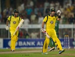 Glenn Maxwell played a superb innings and ended the match with a six