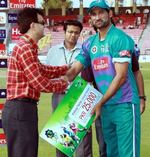 Sohail Tanvir's economical bowling and 28-runs got him the Man of the Match award