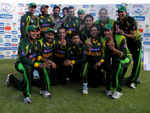 Pakistan with the T20 trophy