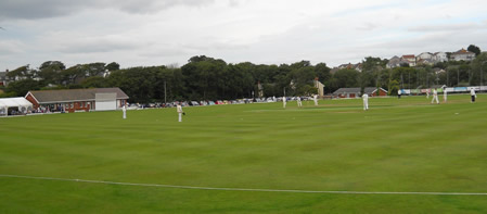 A view of the Marespool, Mumbles ground 