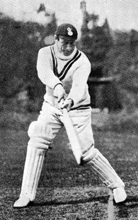 Batting Portrait of Phil Mead 