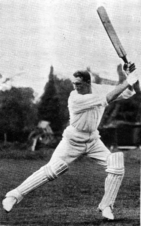 Batting Portrait of George Brown