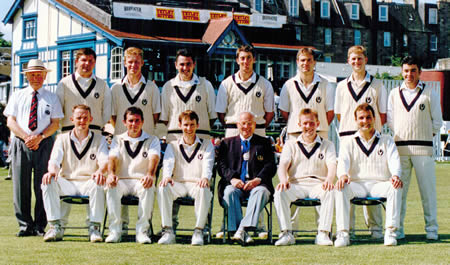 Scotland against West Indians, 15 June 1995, Team photograph