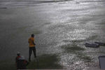 Heavy rainfall flooded Shere Bangla National Stadium