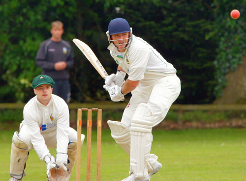 Chris Borrett batting for Norwich