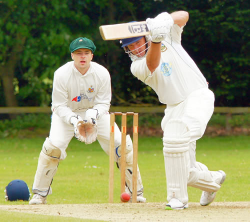 Chris Borrett drives for Norwich