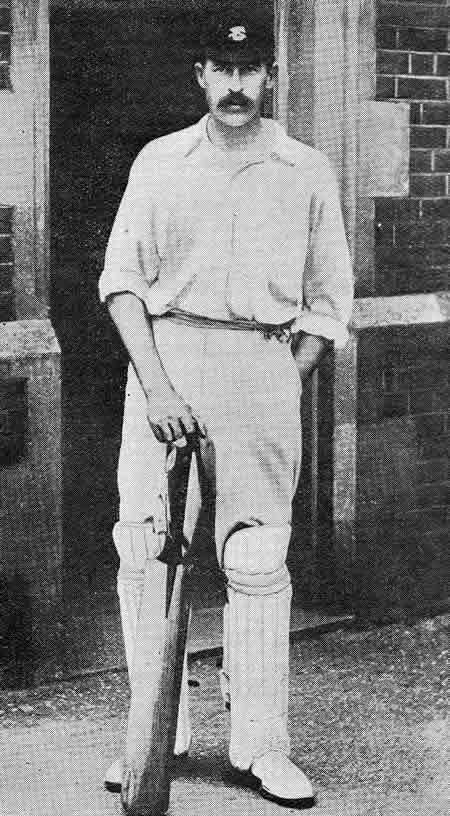 Batting Portrait of Digby Jephson