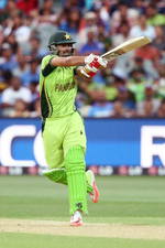 Ahmed Shahzad heaves one for four