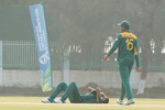 An emotional South African player after they got thrashed by Namibia