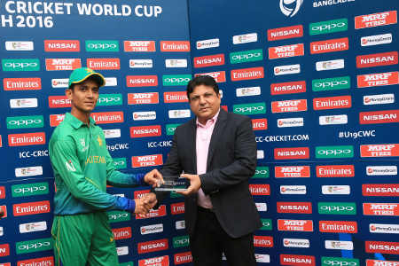 Hasan Mohsin was the Man of the Match