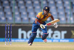 Chamari Atapattu Captain of Sri Lanka hits out during the Women's ICC World Twenty20