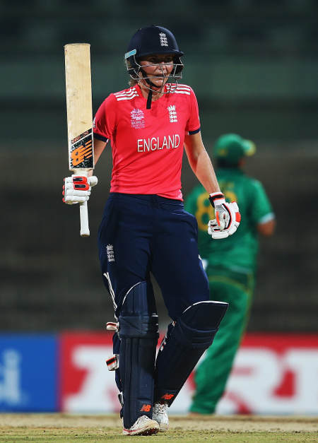 Charlotte Edwards, Captain of England celebrates her half century