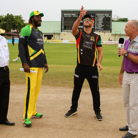 An image showing the toss