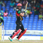 Faf du Plessis in action