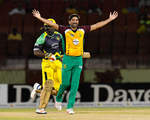 Sohail Tanvir kept things uneasy for the batsmen