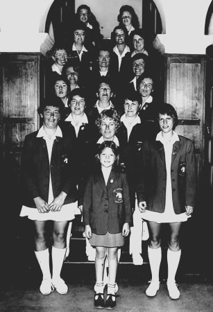 Unicorns Women in South Africa 1974-75 Team photo