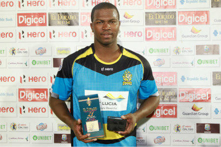 Johnson Charles was the Man of the Match