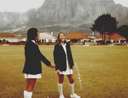 Unicorns Women and Western Province Women toss photograph, 20 Dec 1983