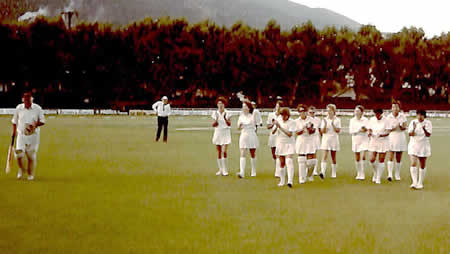 Another Unicorns Women action photograph, 21 Dec 1983