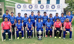 Mithali Raj with the winning Railways Women team