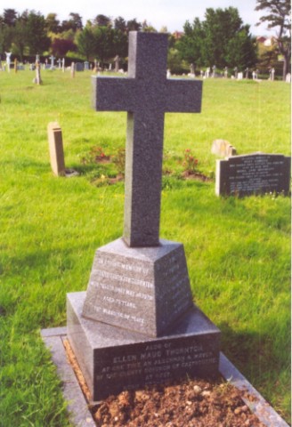 Last resting place of Richard Thornton