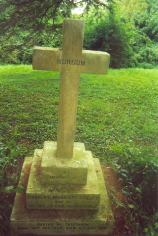 Last resting place of Charles Marriott